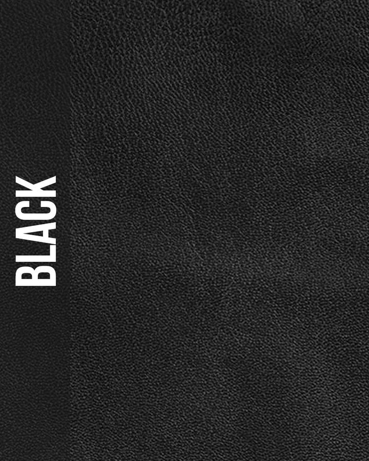 BLACK LEATHER SAMPLE