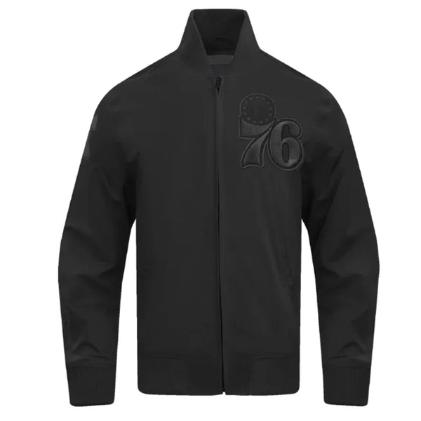 Front view NBA Philadelphia 76ers Neutral Cotton Jacket