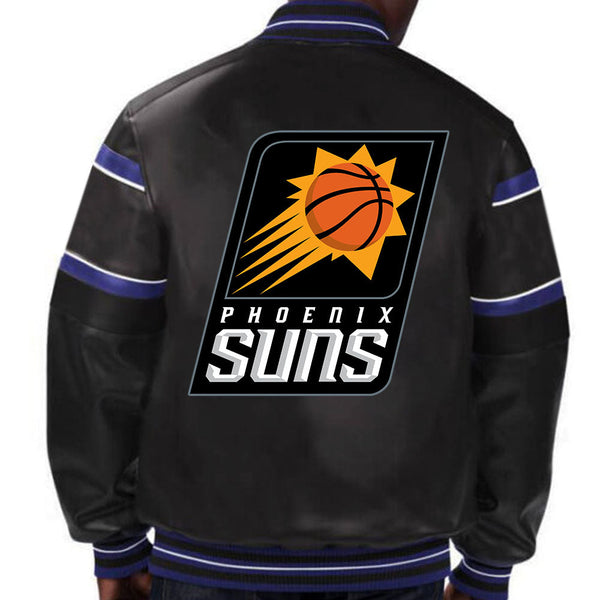 NBA Phoenix Suns Leather Jacket For Men and Women