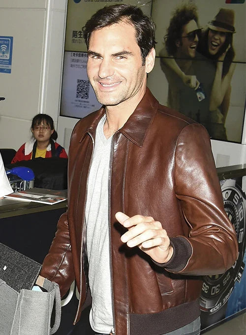 Stylish cow leather jacket for men in USA