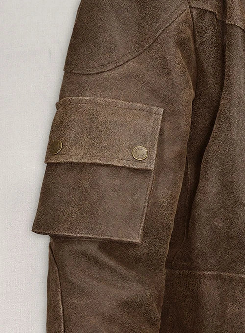 dark vampire-style men’s blazer