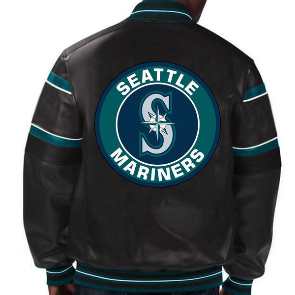 MLB Seattle Mariners Leather Jacket