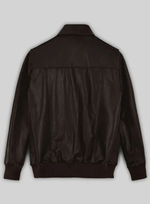 Ribbed bomber jacket from Welcome to Marwen

