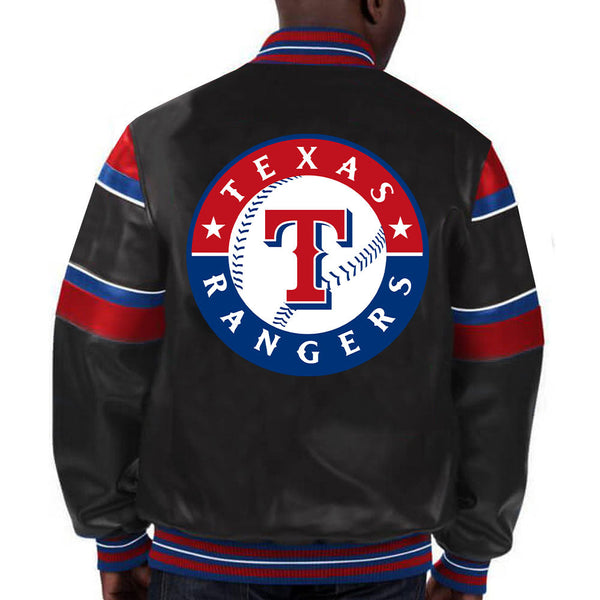 MLB Texas Rangers Leather Jacket