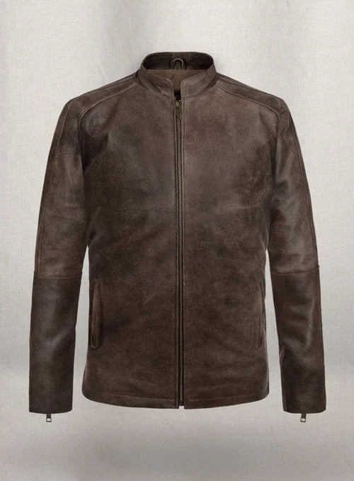 Tom Cruise film outfit black leather jacket

