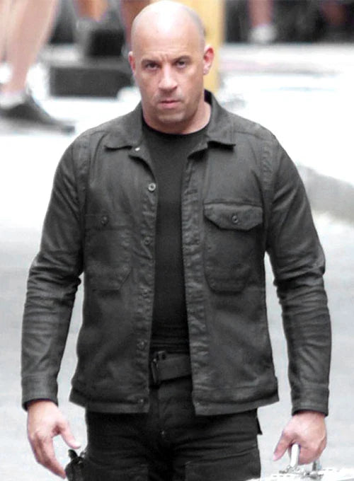 Vin Diesel Inspired Leather Jacket for Men