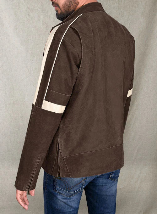 Tom Cruise's weathered leather jacket in War of the Worlds in US style