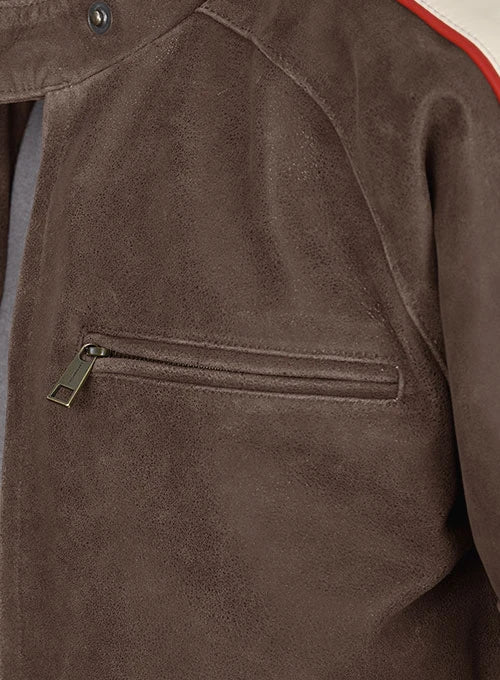 Tom Cruise's edgy leather jacket in War of the Worlds in United state style