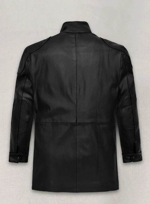 High quality real leather Will Smith jacket