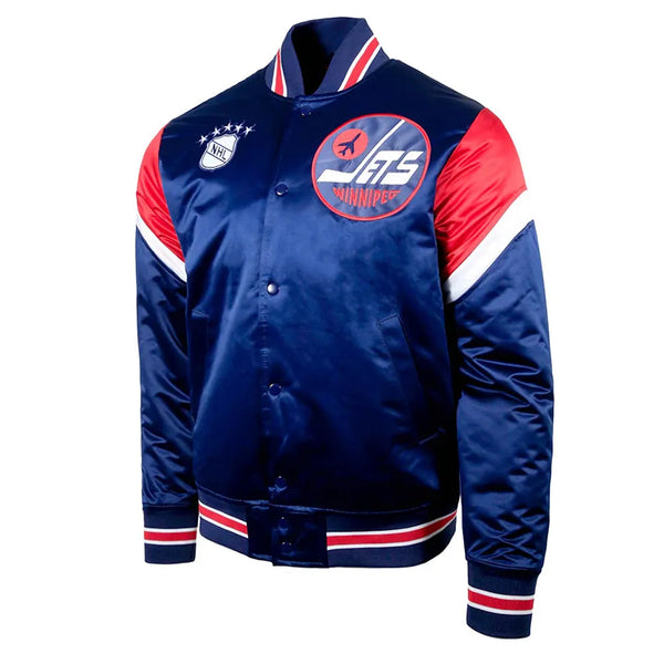 Shop NHL Winnipeg Jets Satin Jacket Men and Women