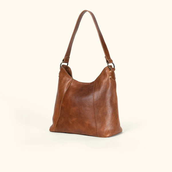 Women Leather Shoulder Bag front view in USA