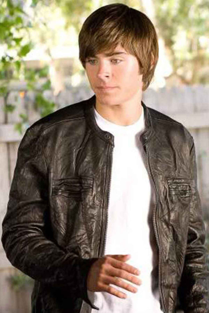 Elevate Your Style with Zac Efron's Bomber Style Jacket in American style