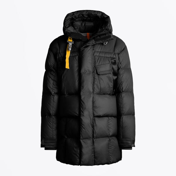 Men's bold puffer parka coat synthetic down in USA