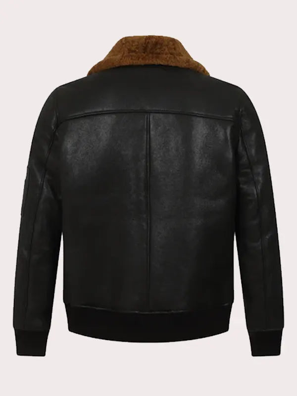 Bomber aviator jacket for men in france style