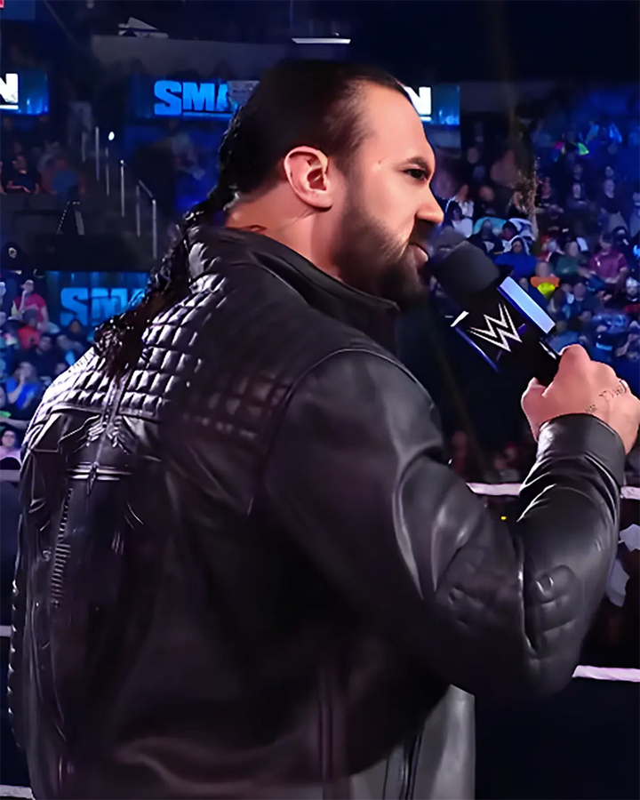 Men's celebrity jacket inspired by Drew McIntyre in France Market