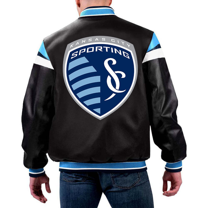 Sporting Kansas City leather jacket in USA